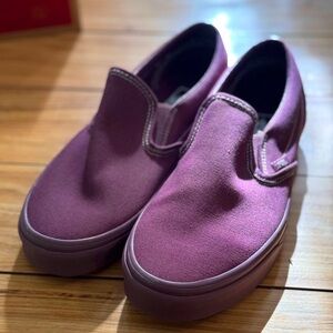 NWT Maroon Classic Slip-On Vans